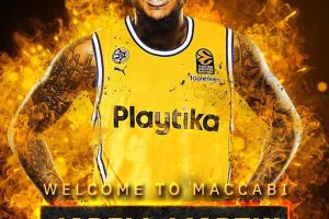 Il Maccabi Tel Aviv annuncia l’accordo con Jarell Martin