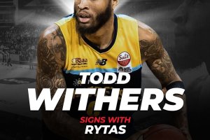 Todd Withers joins Rytas Vilnius