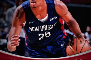 30 per Murphy, 11 per Tyrique Jones: Pelicans facili sugli Hawks di Tillman