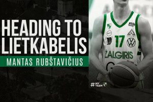 Mantas Rubstavicius set to leave Zalgiris for Lietkabelis