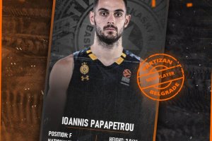 KK Partizan officially signs Ioannis Papapetrou