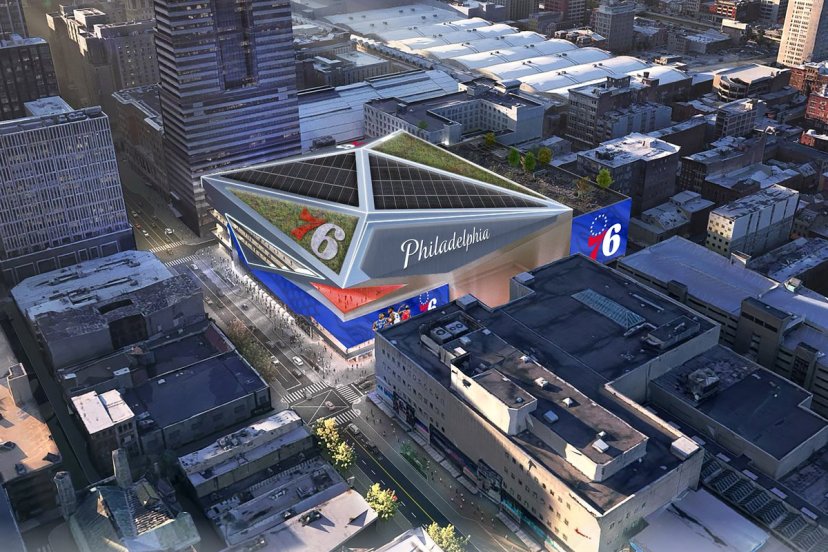 Nuova arena Philadelphia 76ers