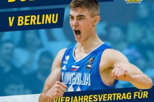 Žiga Samar firma con l’Alba Berlino