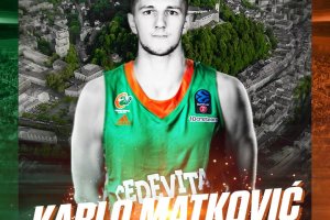 Cedevita, ufficiale l’ingaggio di Karlo Matkovic