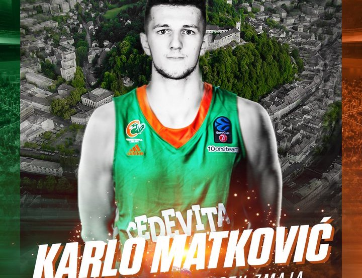 Karlo Matovic torna al Cedevita dopo 2 stagioni in prestito al Mega Bemax