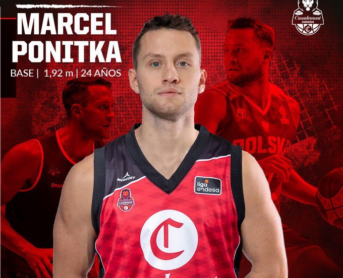 Casademont Saragozza si rinforza con l'arrivo di Marcel Ponitka