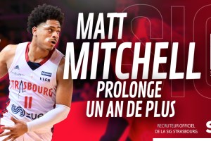 SIG Strasbourg re-sign Matt Mitchell