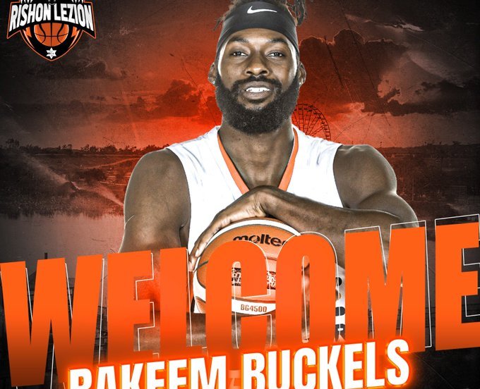Il Maccabi Rishon si rinforza con l'ingaggio di Rakeem Buckles