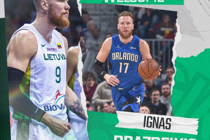 Zalgiris firma Ignas Brazdeikis