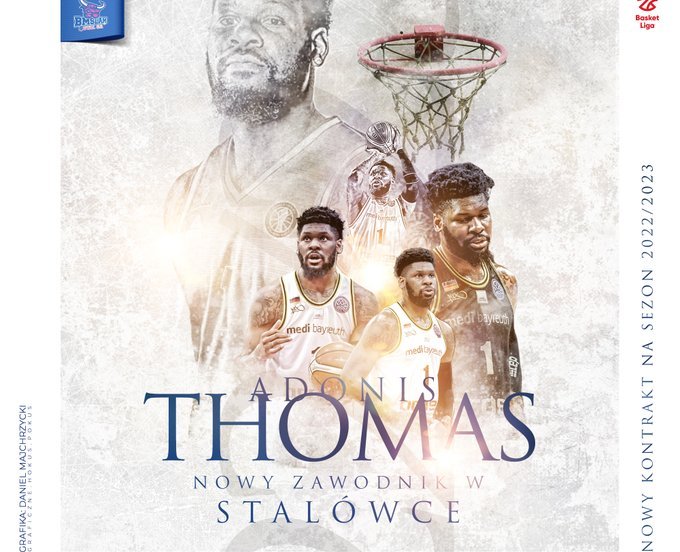Adonis Thomas is a new player of BM Stal Ostrow