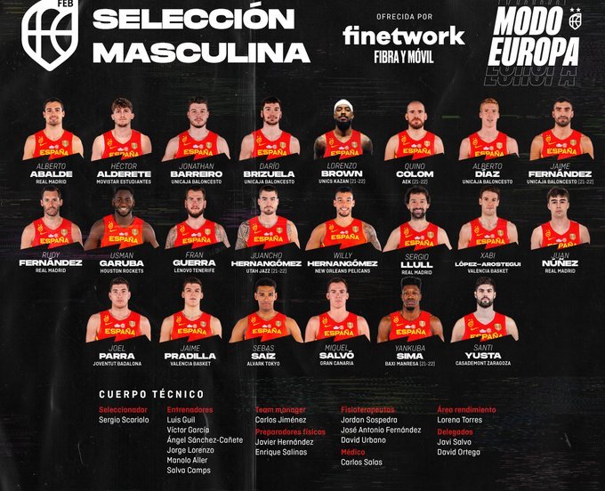 Sergio Scariolo ha annunciato la lista dei 22 giocatori convocati per la preparazione a Eurobasket 2022