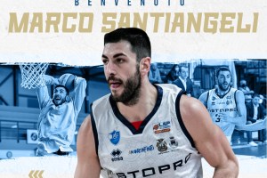 Pallacanestro Roseto, ingaggiato Marco Santiangeli