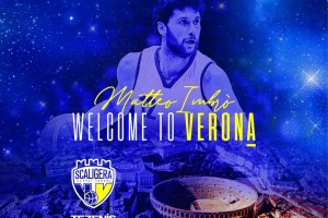 Scaligera Verona, ufficiale il biennale a Matteo Imbrò