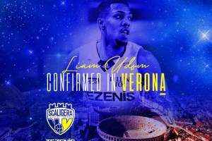 Scaligera Verona: conferma per Liam Udom