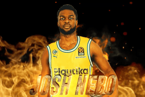 Maccabi Playtika Tel Aviv annuncia la firma annuale di Josh Nebo