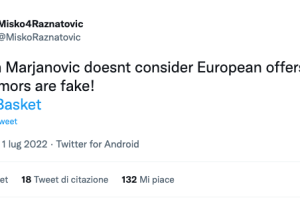 Boban Marjanovic nel mirino della Virtus Bologna? L’agente del giocatore: Voci false