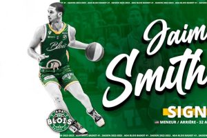 Jaime Smith signs with ADA Blois