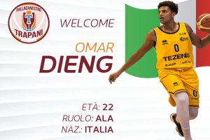 Omar Dieng è un nuovo giocatore della 2B Control Trapani