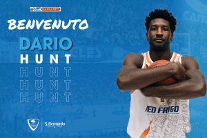 La Pallacanestro Cantù firma Dario Hunt