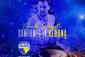 Scaligera Basket, ufficiale il rinnovo di Guido Rosselli
