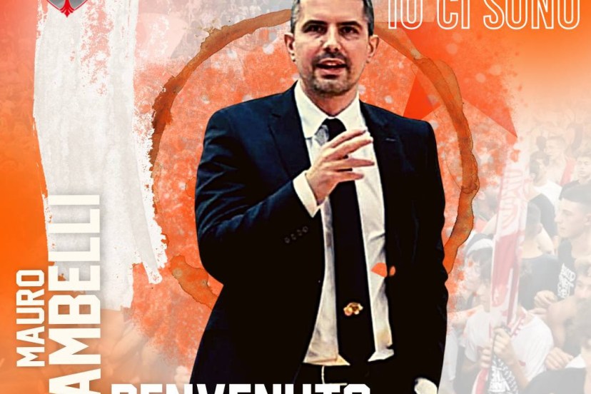 Mauro Zambelli è il nuovo viceallenatore della RivieraBanca Basket Rimini 