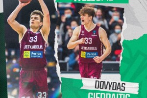 Zalgiris Kaunas signs Dovydas Giedraitis