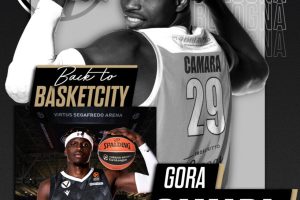 Gora Camara returns to Segafredo Virtus Bologna