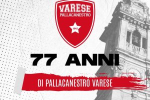 La Pallacanestro Varese compie 77 anni