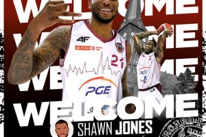 PGE Spójnia Stargard, sotto i tabelloni c’è Shawn Jones