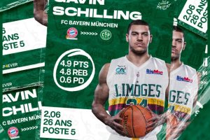 Gavin Schilling è l’ultimo tassello per chiudere il roster del Limoges