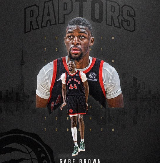 Toronto Raptors Gabe Brown