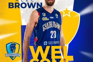 BC Budivelnyk keeps Alec Brown, signs Aurimas Majauskas