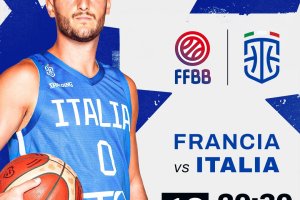 Italbasket in campo alle 20.30: “rivincita” con la Francia a Montpellier
