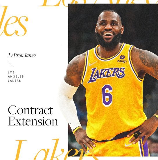 LeBron James estensione