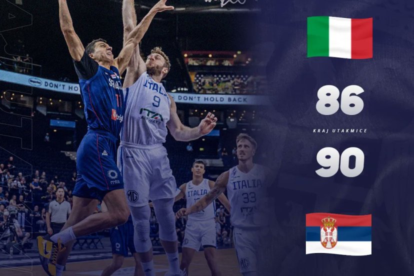 Italia Serbia titoli quotidiani