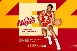 Rockets to retire Elvin Hayes’ no.44 jersey