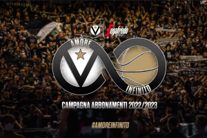 Virtus Segafredo Bologna, ecco la campagna abbonamenti “Amore Infinito”