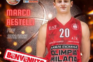 Oleggio, accordo con il play Marco Restelli