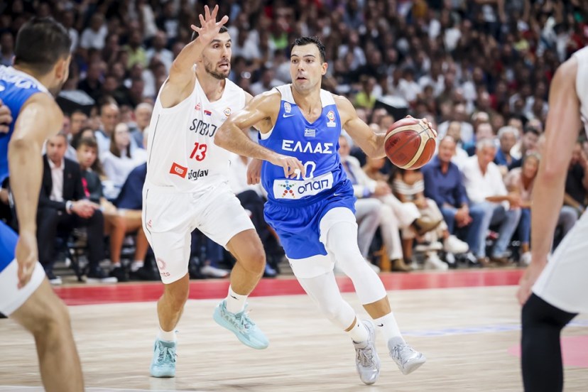 Kostas Sloukas ginocchio