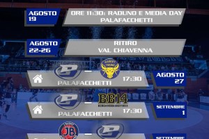 La Blu Basket Treviglio annuncia il calendario della preseason