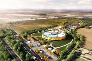 Tortona, una rotonda blocca il nuovo palasport