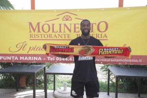 Basket Ravenna – La presentazione di Kendall Anthony al Ristorante Molinetto
