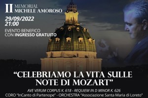 II Memorial Amoroso: concerto di beneficenza per sostenere la Fondazione Santobono Pausilipon