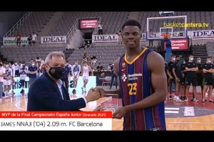 James Nnaji to extend with Barcelona