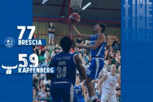 Solo sorrisi per la Germani Brescia: il successo con Kapfenberg chiude il training camp