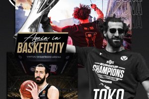 Toko Shengelia officially re-signs with Virtus Bologna
