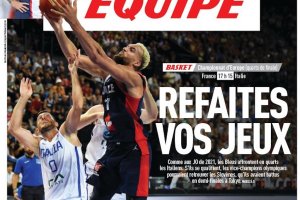 L’Équipe spinge la Francia in prima pagina: Rifate il vostro gioco