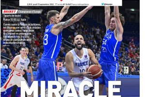 La prima pagina de l’Équipe: Miracolo alla francese