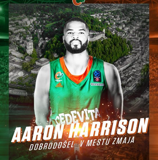 Cedevita Olimpija Ljubljana Aaron Harrison