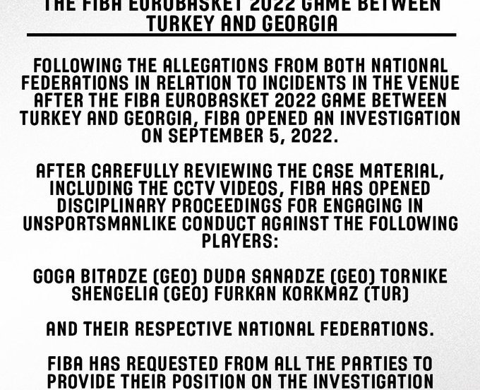 Turchia Georgia Eurobasket
